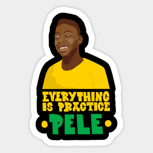 Pele - Famous footballers - R.I.P Pele Sticker